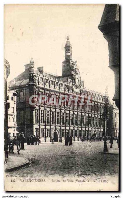 CPA Valenciennes L'Hotel de Ville