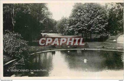 CPM Valenciennes Le jardin Public