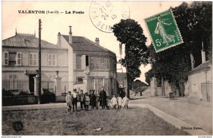 CPA   Carte Postale  France  Valenton La Poste  1913 VM108492