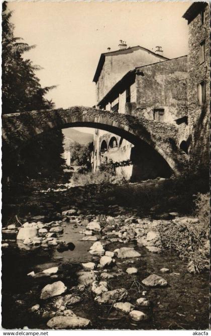 CPA Massif de L'AIGOUAL - VALLERAUGUE Vieux pont du 11 siecle (123204)