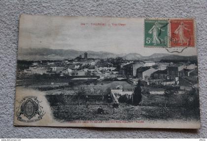 F89, Cpa 1921, Valréas, vue Ouest, Vaucluse 84