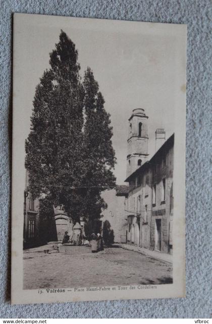 Valréas, place Henri Fabre et tour des Cordeliers (2), Vaucluse 84