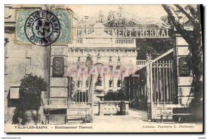CPA Vals les Bains Etablisement Thermal