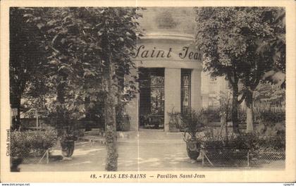 CPA Vals Les Bains Pavillon Saint Jean