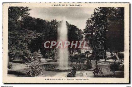 CPA Vals les Bains Source Intermittente