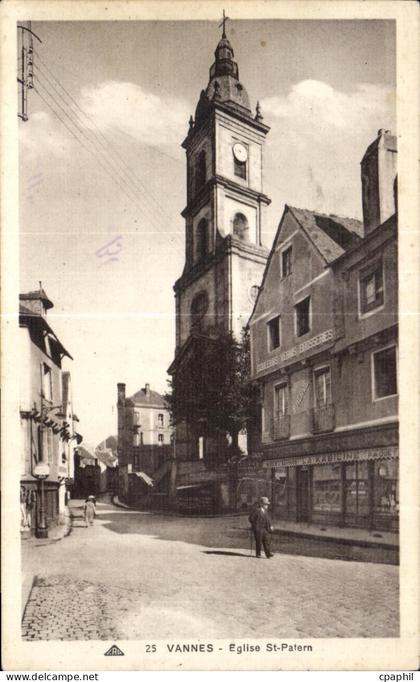 CPA Vannes Eglise St Patern