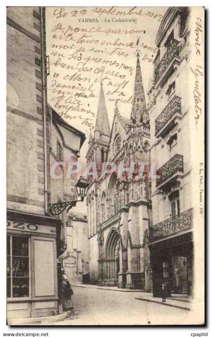 CPA Vannes La cathedrale