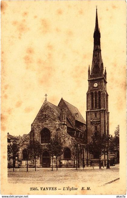 CPA VANVES L'Eglise (1322447)