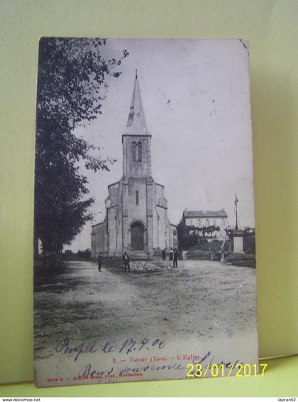 VAOUR (TARN) L'EGLISE.