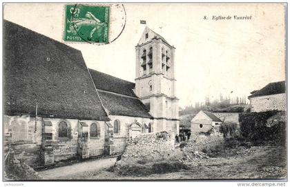 95 VAUREAL - l'église