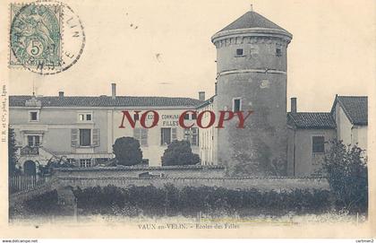 VAUX-EN-VELIN ECOLES DES FILLES 69 RHONE VAULX