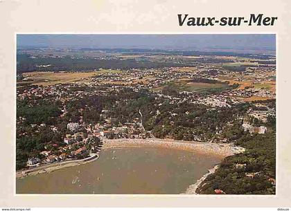 17 - Vaux sur Mer - La plage de Nauzan - Vue Générale aérienne - CPM - Voir Scans Recto-Verso
