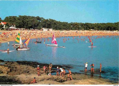 17 - Vaux sur Mer - Plage de Nauzan - Scènes de Plage - CPM - Carte Neuve - Voir Scans Recto-Verso