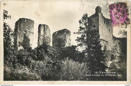 CPA Vendome Les Ruines du Chateau
