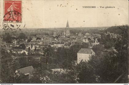Vendome CPA Vue generale