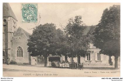 AWIP15-0859-89 - VENOY - Eglise et école des filles