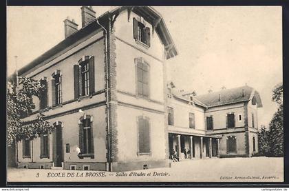 CPA Venoy, École de la Brosse, Salles d`études et Dortoir