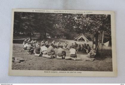 Verberie, camp école de scoutisme Français de Cappy, Oise 60