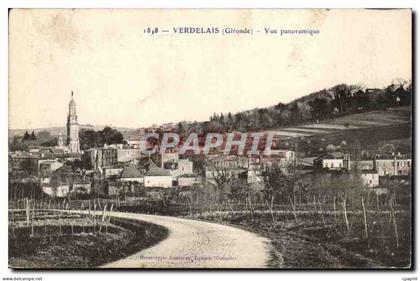 Verdelais CPA Vue panoramique