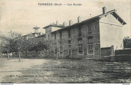 CPA FRANCE 30 "Vergèze, Les écoles".