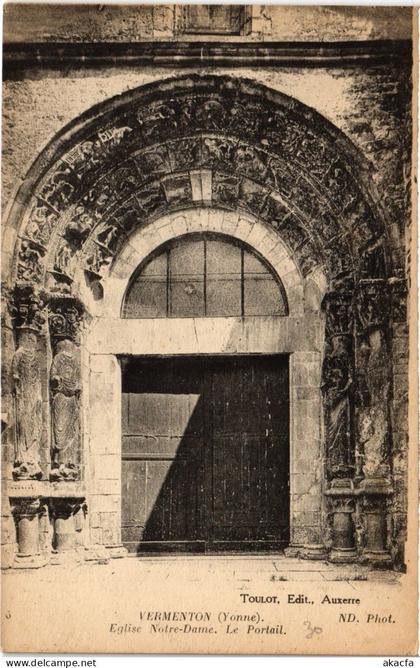 CPA Vermenton Eglise Notre-Dame FRANCE (1452057)