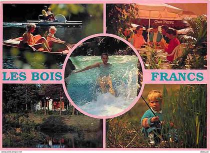 Carte Postale - 27 - Verneuil sur Avre - Les Bois-Francs - Center Parcs - Multivues - Pédalos - Flamme Postale de Verneu
