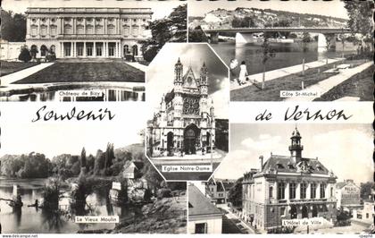 CPA Souvenir de Vernon