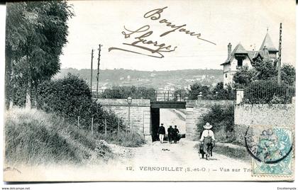 CPA - Carte Postale - France - Vernouillet - Vue sur Triel ( MO18108OK)