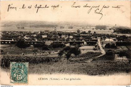 CPA VERON - Vue générale (358505)