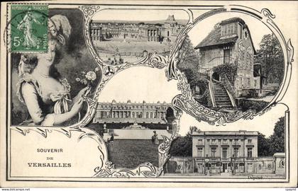 CPA Souvenir de Versailles