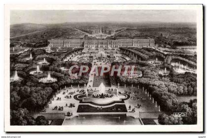 CPA Versailles Panorama Chateau