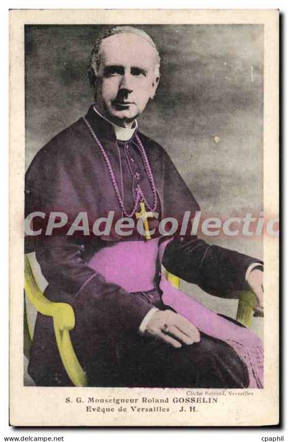 CPA Versailles Monseigneur Roland Gosselin evêque de versailles
