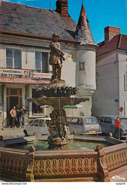 CPM Vertus (Marne) Fontaine du Vigneron Champenois Kanterbrau