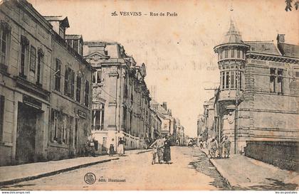 02  VERVINS LA RUE DE PARIS