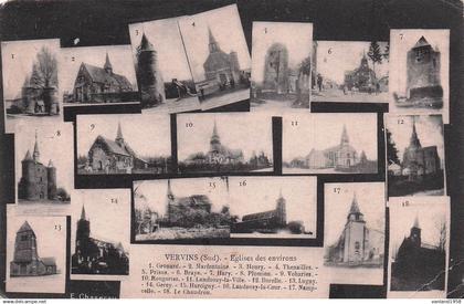 VERVINS-églises des environs