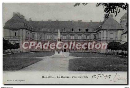 CPA Champlitte Le Chateau L'Hotel de Ville