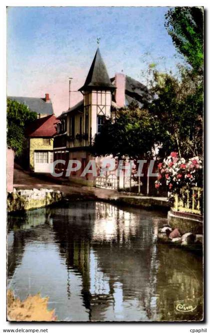 CPA Veules les Roses L abreuvoir reflets