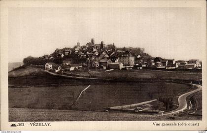CPA Vezelay Vue generale