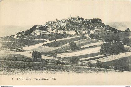 CPA Vezelay Vue generale
