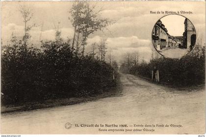 CPA Vibraye Entree dans la Foret FRANCE (1451330)