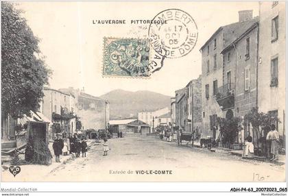ADHP4-63-0320 - VIC LE COMTE - Entrée de vic de comte