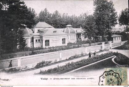 CPA Vichy Etablissement des sources lardy