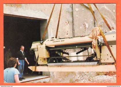 39935  VIELMUR-sur-AGOUT 81-Tarn (•◡•) Usine Textile Déchargement Matériel SAURER 400  APA-POUX 1 Textiles Sud-Ouest