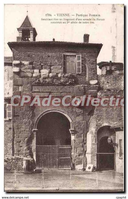 CPA Vienne Portique Romain