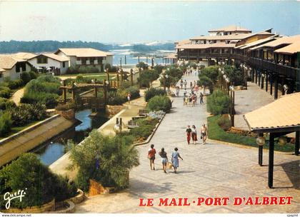 CPM Vieux Boucau Port d'Albert Le Mail