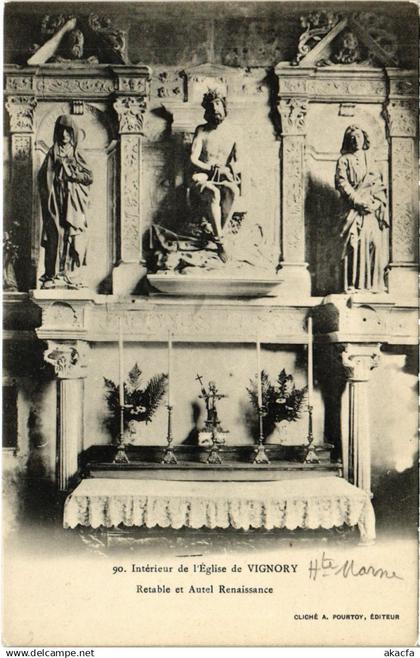 CPA Interieur de l'église de VIGNORY (995494)