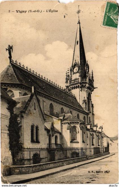 CPA VIGNY - L'Église (385040)
