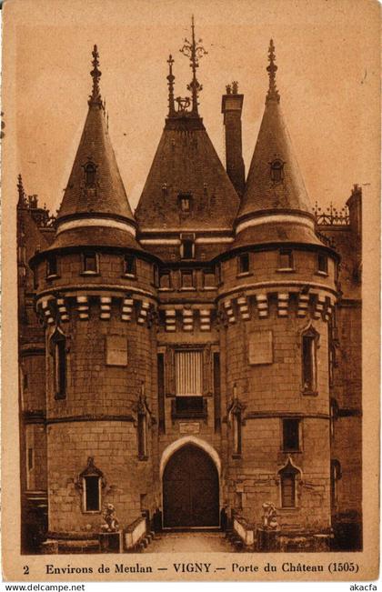 CPA Vigny Porte du Chateau FRANCE (1330082)