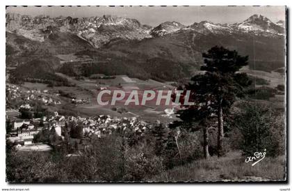 CPA Les Belles Alpes Francaises Villard de lans Vue Generale A Droite la Moucherolle