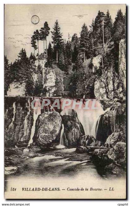 CPA Villard De Lans Cascade de la Bourne